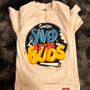 Kids White Graphic T-Shirt